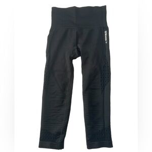 Gymshark perforated Black Leggings